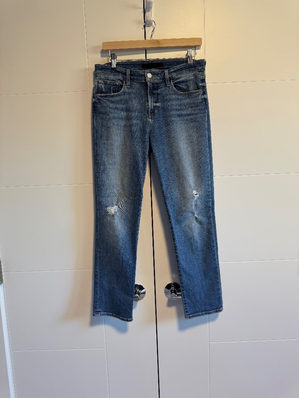 Joe’s Lara mid rise cigarette ankle jean 29